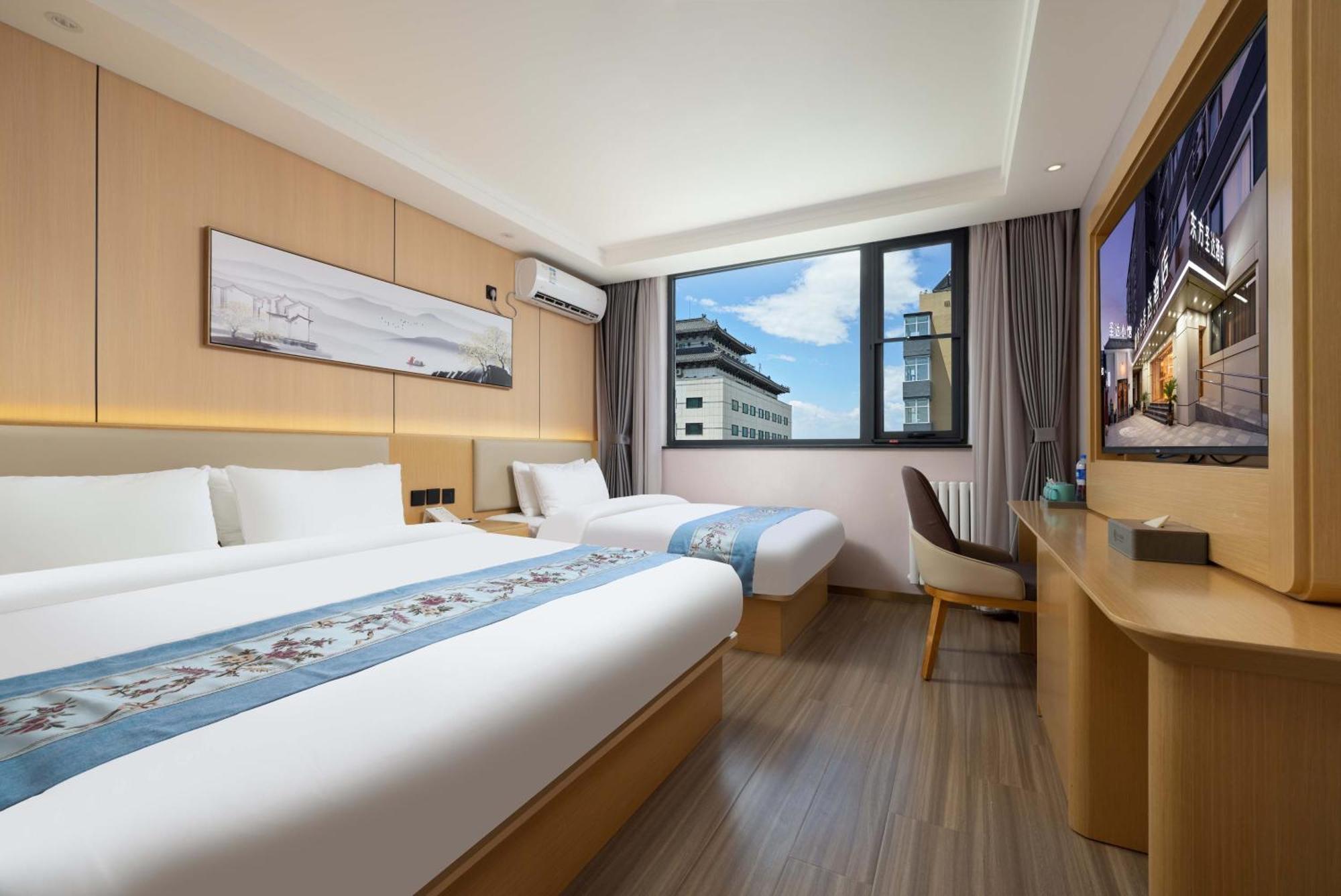 Jingfang Building Smart Hotel - Located In The Busiest Part Of The Downtown Area, Near Beijing Tiananmen Square And The Forbidden City,Wangfujing Shopping Street ,Newly Opened Hotel,Provide Free Laundry Service,Provide Tourism And Ticketing Services Exterior foto